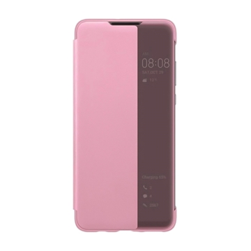 Θήκη Smart View Flip Cover για Xiaomi Redmi 7 - Χρώμα: Ροζ