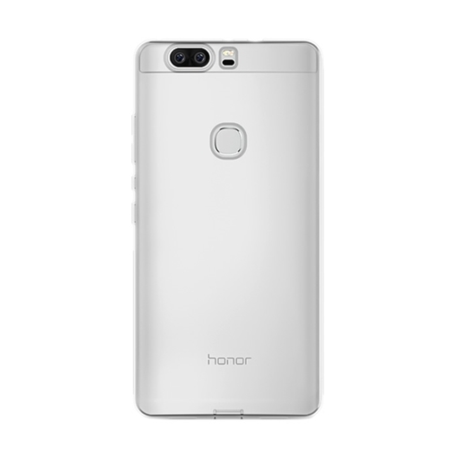 Θήκη Πλάτης Σιλικόνης για Huawei Honor V8 - Χρώμα: Διάφανο