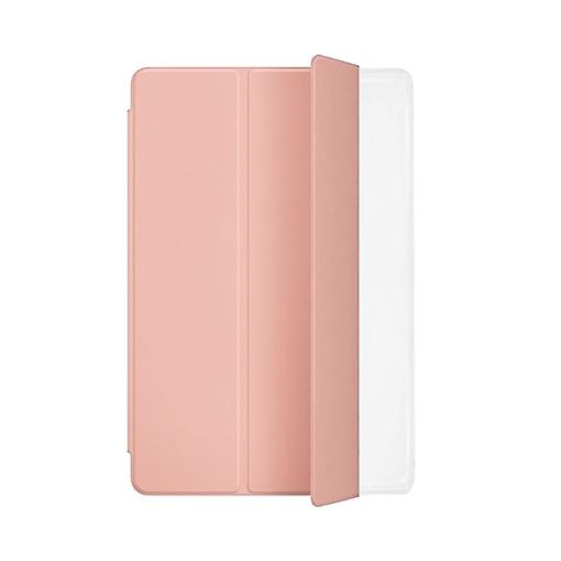Θήκη Slim Smart Tri-Fold Cover για Lenovo Tab M10 10.1 - Χρώμα: Χρυσό Ροζ
