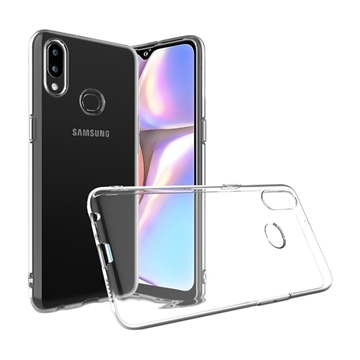 Θήκη Πλάτης Σιλικόνης για Samsung A107F Galaxy A10s - Χρώμα: Διάφανο