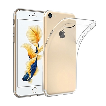Θήκη Πλάτης Σιλικόνης για Apple iPhone 7/8 - Χρώμα: Διάφανο