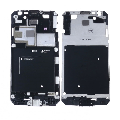 Μπροστινό Πλαίσιο Οθόνης Front LCD Frame για Samsung Galaxy Grand Prime G530F - Χρώμα: Μαύρο