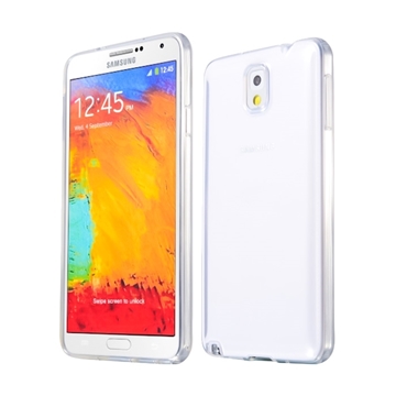 Θήκη Πλάτης Σιλικόνης για Samsung N9005 Galaxy Note 3 - Χρώμα: Διάφανο