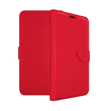 Θήκη Βιβλίο Stand Leather Wallet για Huawei Y6s (2020) - Χρώμα: Κόκκινο