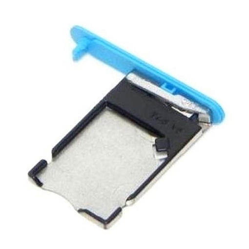 Picture of Single Sim Tray for Nokia Lumia 900  (Original Swap) - Color: Blue