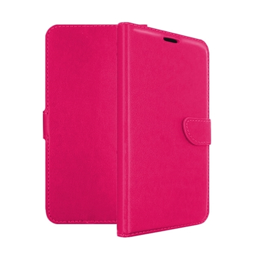 Θήκη Βιβλίο Stand Leather Wallet για Huawei P Smart 2019/Honor 10 Lite - Χρώμα: Φούξια