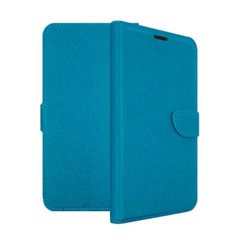 Θήκη Βιβλίο Stand Leather Wallet για Huawei P Smart (2018) - Χρώμα: Τιρκουάζ