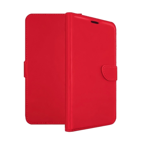 Θήκη Βιβλίο Stand Leather Wallet για Xiaomi Mi Note 10/10 Pro - Χρώμα: Κόκκινο