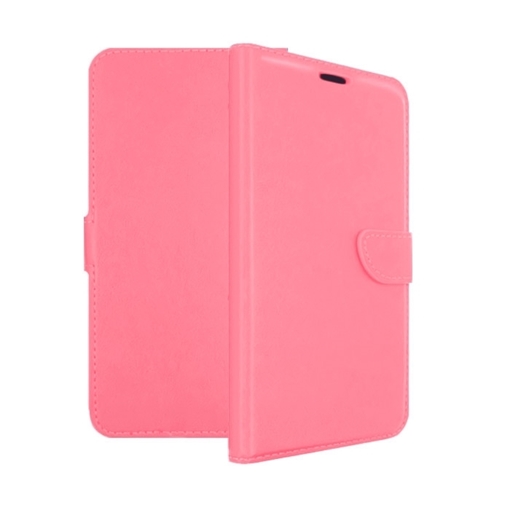 Θήκη Βιβλίο Stand Leather Wallet Universal για Κινητά 4.8 - 5.3 ίντσες  - Χρώμα: Χρυσό Ροζ