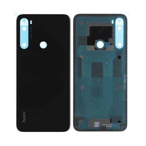 Γνήσιο Πίσω Καπάκι για Xiaomi Redmi Note 8 - Χρώμα: Μαύρο
