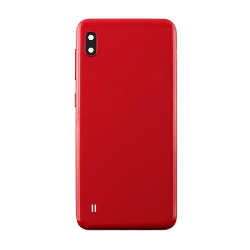 Picture of Back Cover with Camera lens for Samsung Galaxy  A10 2019 A105F  - Color: Red