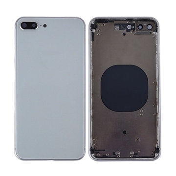 Picture of Battery Cover and Middle Frame Assembly (HOUSING)  for Apple iPhone 8 Plus - Color: White