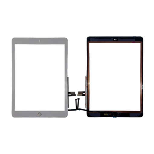 Μηχανισμός Αφής με Κεντικό Κουμπί / Touch Screen with Home Button για iPad 6 A1893 / A1954 - Χρώμα: Λευκό