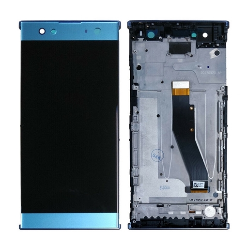 Picture of LCD Complete with Frame for Xperia XA2 Ultra - Color: Blue