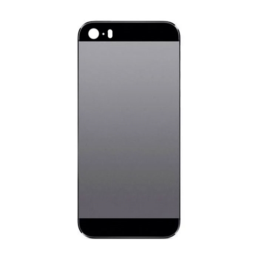 Πίσω Καπάκι για Apple iPhone 5S - Χρώμα: Μαύρο