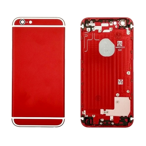 Πίσω Καπάκι για Apple iPhone 6 - Χρώμα: Κόκκινο