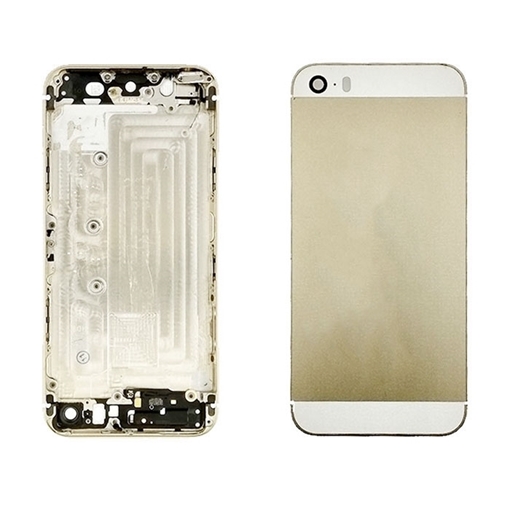 Πίσω Καπάκι για Apple iPhone 5S - Χρώμα: Χρυσό