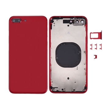 Εικόνα της Πίσω Καπάκι και Μεσαίο Πλαίσιο Assembly (HOUSING) για Apple iPhone 8 Plus - Χρώμα: Κόκκινο