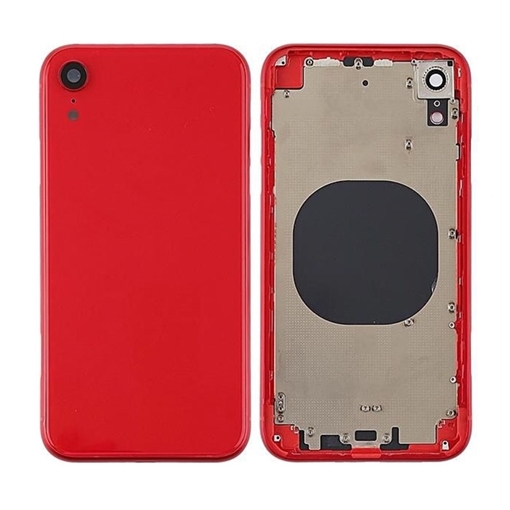 Πίσω Καπάκι με Πλαίσιο (HOUSING) για iPhone XR - Χρώμα: Κόκκινο