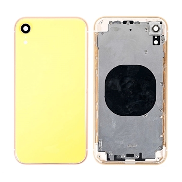Εικόνα της Πίσω Καπάκι με Πλαίσιο (HOUSING) για iPhone XR - Χρώμα: Κίτρινο