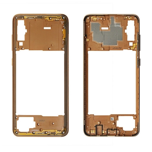 Μεσαίο Πλαίσιο Middle Frame για Samsung Galaxy A70 2019 A705F - Χρώμα: Χρυσό
