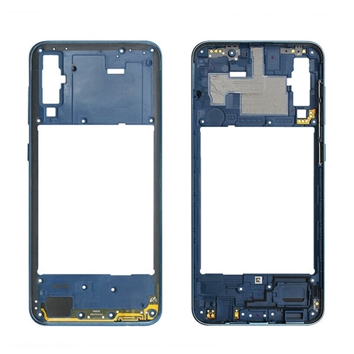 Μεσαίο Πλαίσιο με Καλωδιοταινία Middle Frame with Flex για Samsung Galaxy A50 2019 A505F - Χρώμα: Μπλε