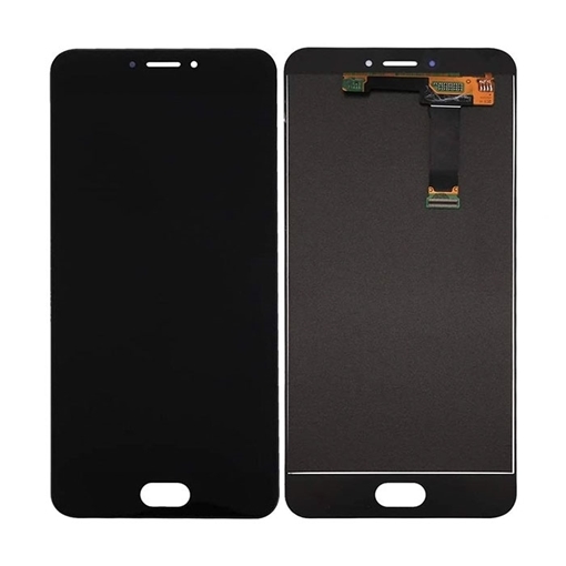 Οθόνη LCD με Μηχανισμό Αφής για Meizu MX6 - Χρώμα: Μαύρο