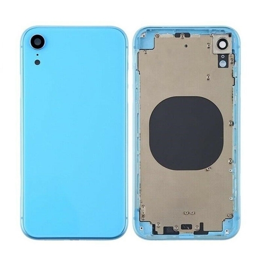 Πίσω Καπάκι με Πλαίσιο (HOUSING) για iPhone XR - Χρώμα: Μπλε