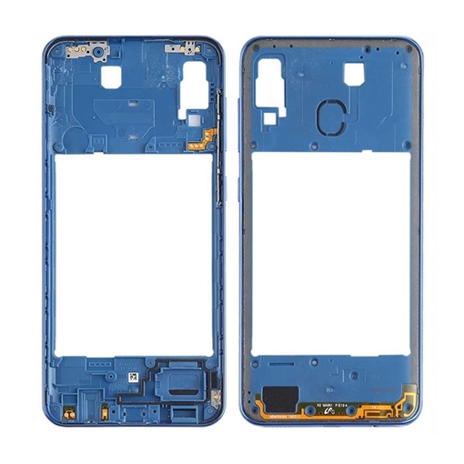 Μεσαίο Πλαίσιο Middle Frame για Samsung Galaxy A30 2019 A305F - Χρώμα: Μπλε