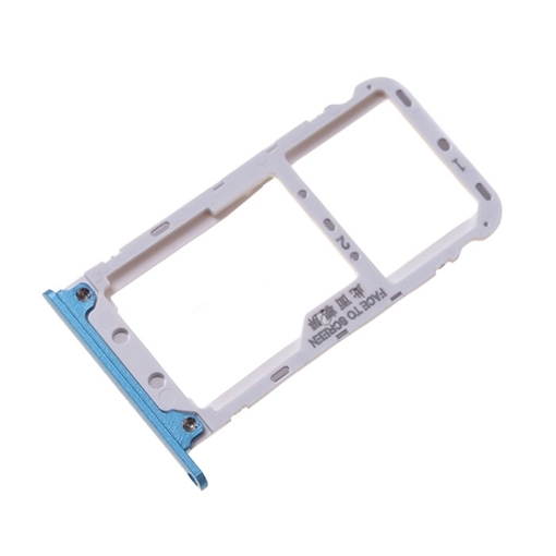 Picture of Dual SIM and SD Tray for Xiaomi Redmi Note 5 - Color: Blue