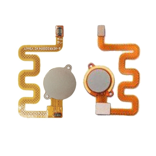 Κεντρικό Κουμπί / Home Button Flex για Xiaomi Mi A2 Lite - Χρώμα: Χρυσό