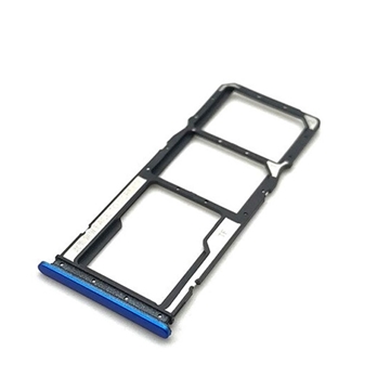 Εικόνα της Υποδοχή κάρτας Dual SIM και SD Tray για Xiaomi Redmi 8 / 8A - Χρώμα: Μπλε