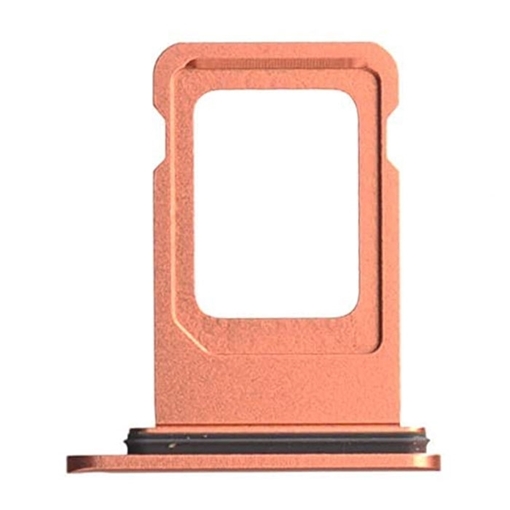 Υποδοχή Κάρτας Single SIM Tray για Apple iPhone XR - Χρώμα: Coral