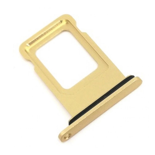 Υποδοχή Κάρτας Single SIM Tray για Apple iPhone XR - Χρώμα: Κίτρινο