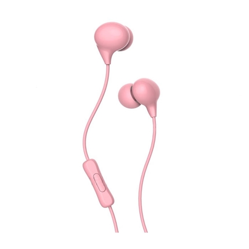 USAMS EP-9 Ενσύρματα Ακουστικά με Mικρόφωνο - Χρώμα: Ροζ