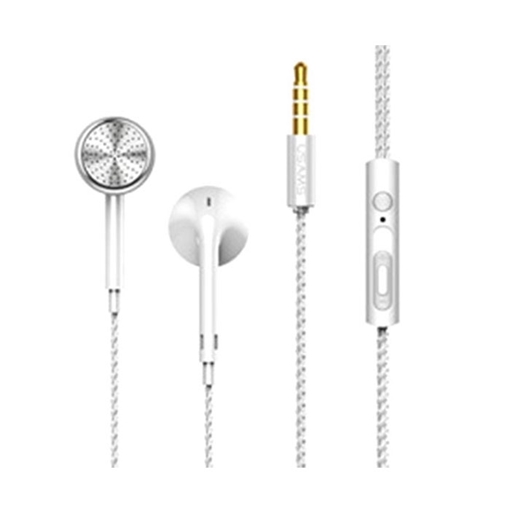USAMS EP-20 Perfume Ενσύρματα Ακουστικά με Mικρόφωνο - Χρώμα: Λευκό