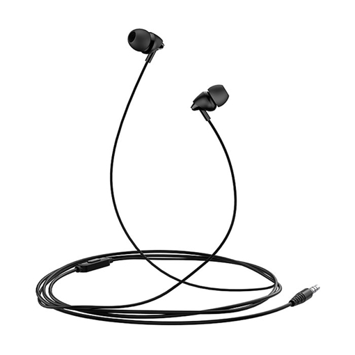 Picture of USAMS EP-39 Earphone with Mic -Color: Black