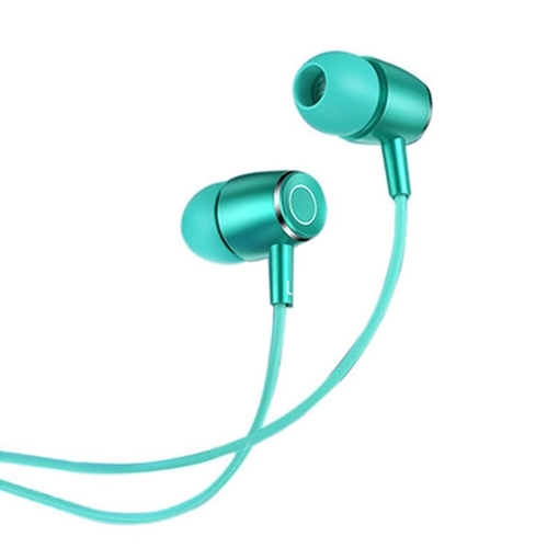 Picture of USAMS EP-26 Earphone with Microphone -Color: Turqoise