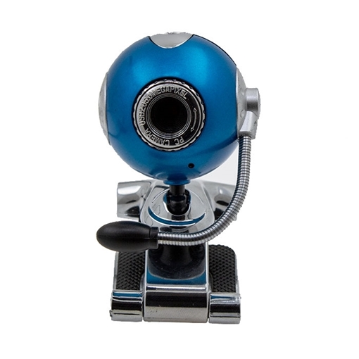 Κάμερα Υπολογιστή PC Camera 5MP με Βάση - USB 2.0 - Χρώμα: Μπλε
