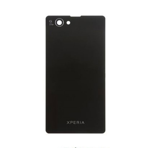 Πίσω Καπάκι για Sony Xperia Z1 Compact/Mini  - Χρώμα: Μαύρο