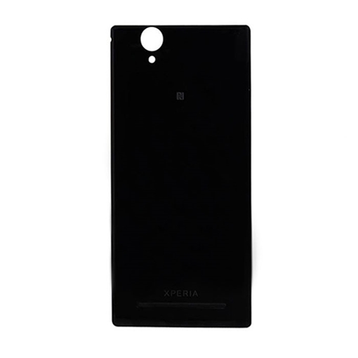 Πίσω Καπάκι για Sony Xperia T2 - Χρώμα: Μαύρο