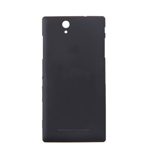 Πίσω Καπάκι για Sony Xperia C3 - Χρώμα: Μαύρο