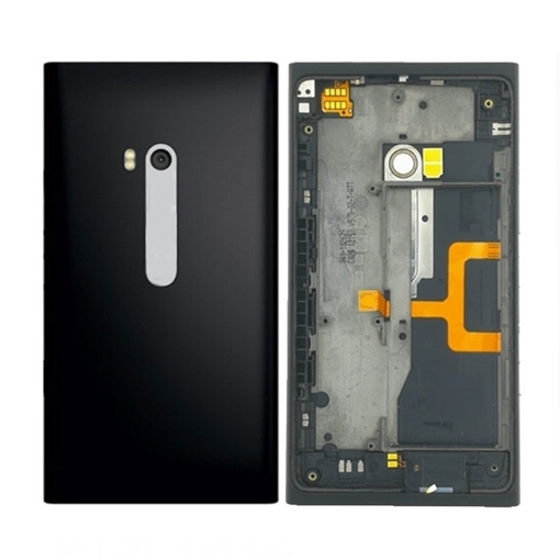 Πίσω Καπάκι για Nokia Lumia 900 - Χρώμα: Μαύρο