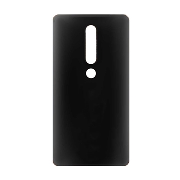 Εικόνα της Πίσω Καπάκι για Nokia 6.1 Plus - Χρώμα: Μαύρο