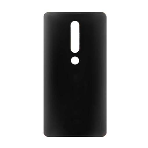 Πίσω Καπάκι για Nokia 6.1 Plus - Χρώμα: Μαύρο