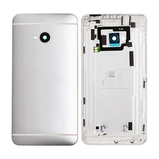 Picture of Back Cover for HTC M7 - Color: Silver