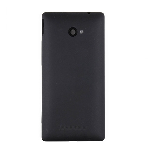 Πίσω Καπάκι για HTC 8X - Χρώμα: Μαύρο