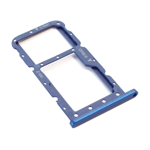 Picture of SIM Tray Dual SIM With SD for Huawei P20 Lite - Color:Blue