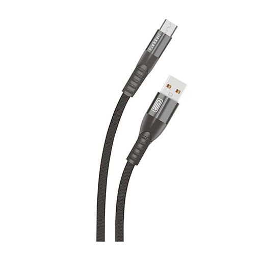 EARLDOM ET-077 Καλώδιο Φόρτισης και Μεταφοράς Δεδομένων 1m Micro-USB Data and Charging Cable - Χρώμα: Μαύρο