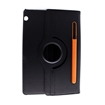 Picture of Slim Smart Tri-Fold Cover Case with Pencil for Huawei MediaPad T3 9.6  - Color: Black